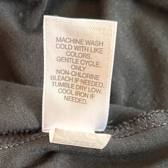 J. Jill Wearever Collection A Line Black & White Print Sleeveless Dress Sz Large - Picture 8 of 12